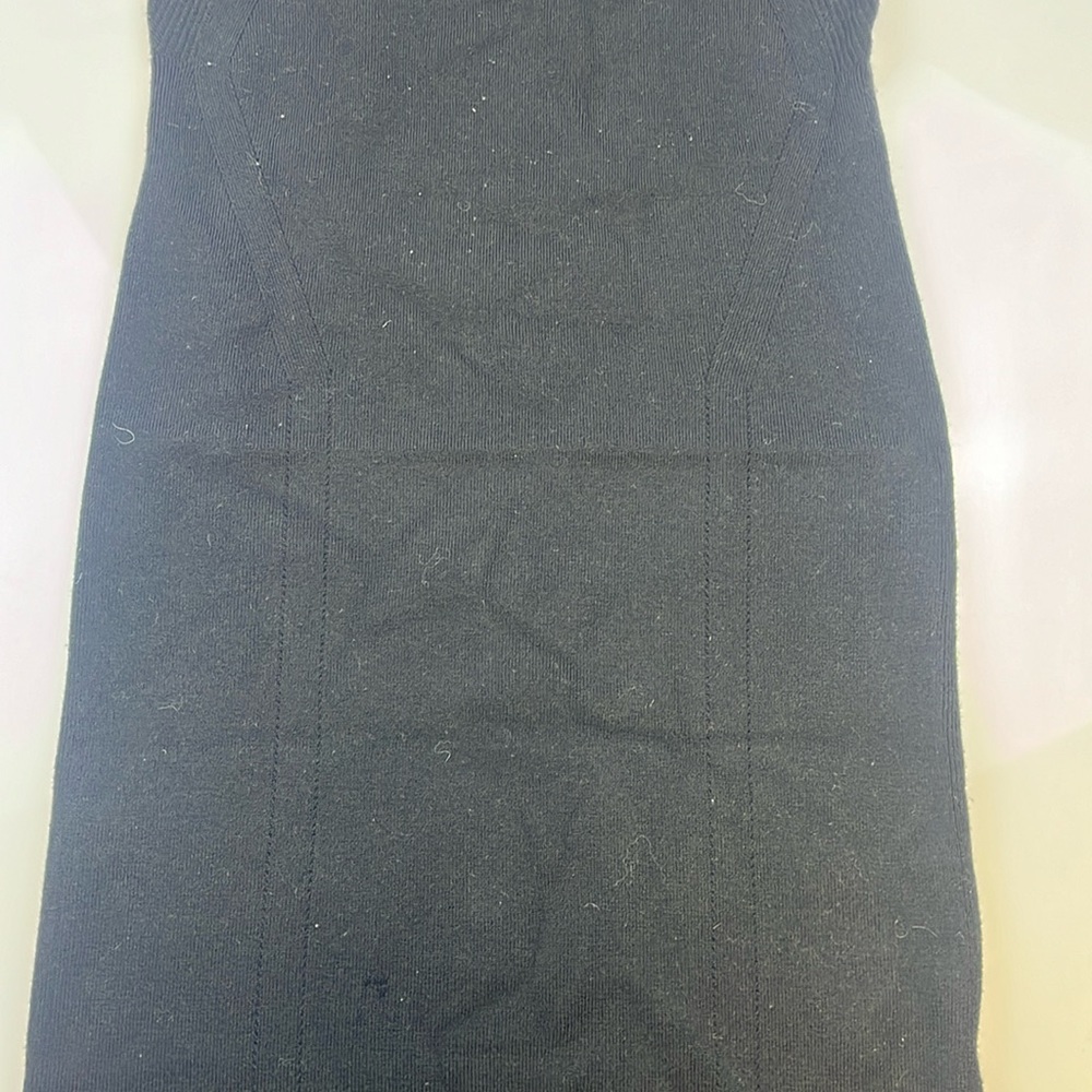 Athleta Extra Fine Merino Wool River Rib Sweater Dress N150-35 - Picture 4 of 8